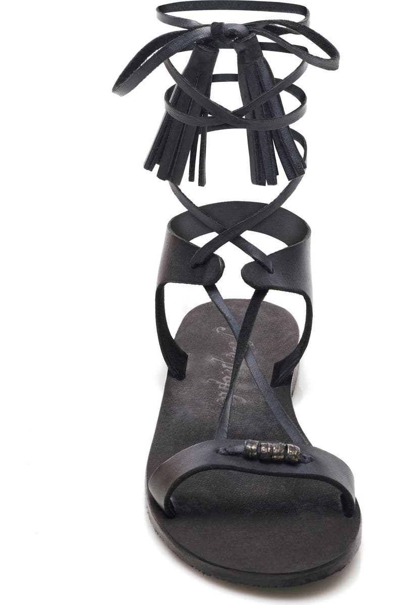 Free People Bryn Barr Wrap Sandal, Alternate, color,