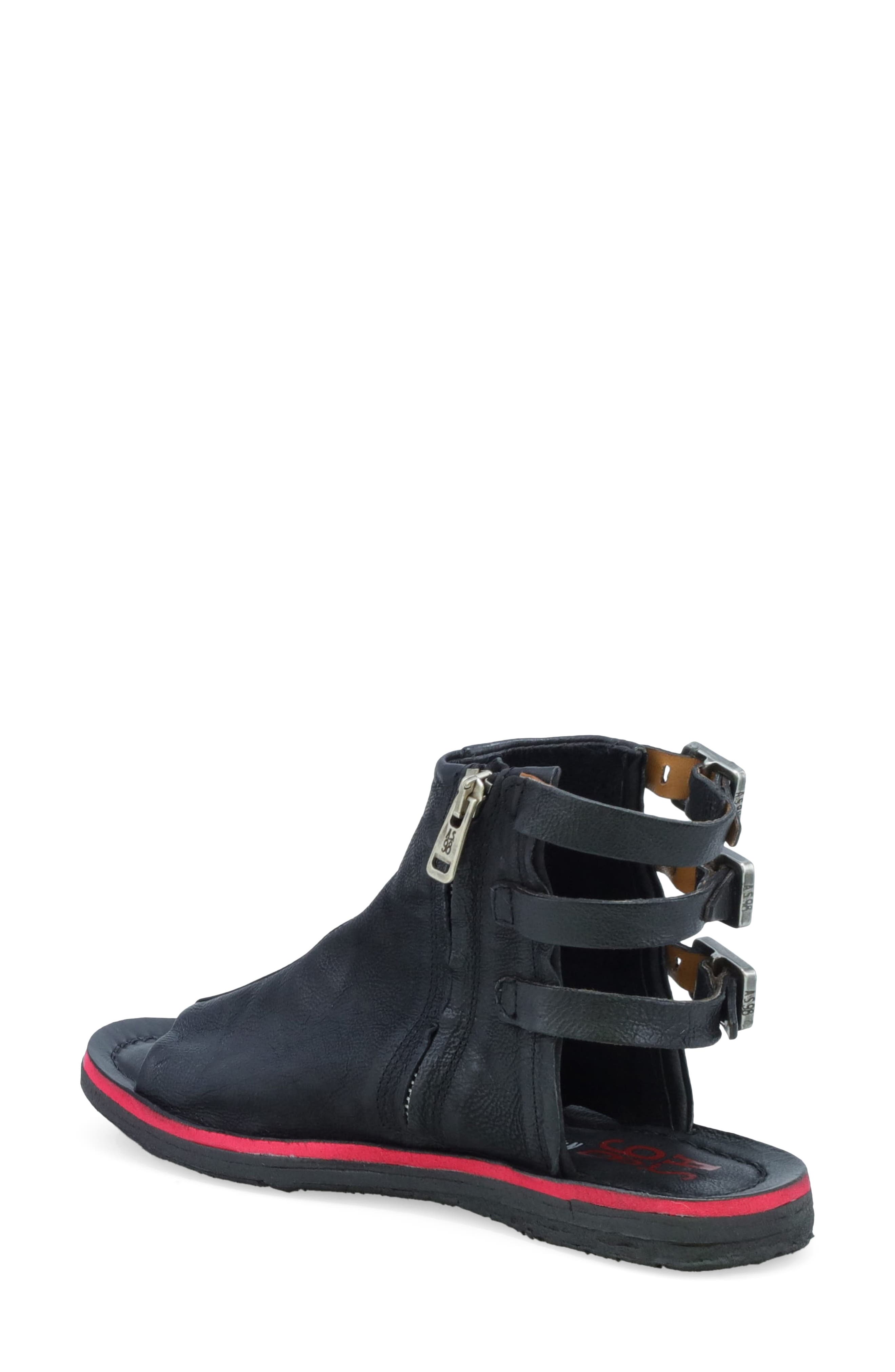 A.S.98 Brighton Peep Toe Sandal, Alternate, color, 