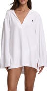 Polo Ralph Lauren Hooded Organic Cotton Terry Cover-Up Tunic