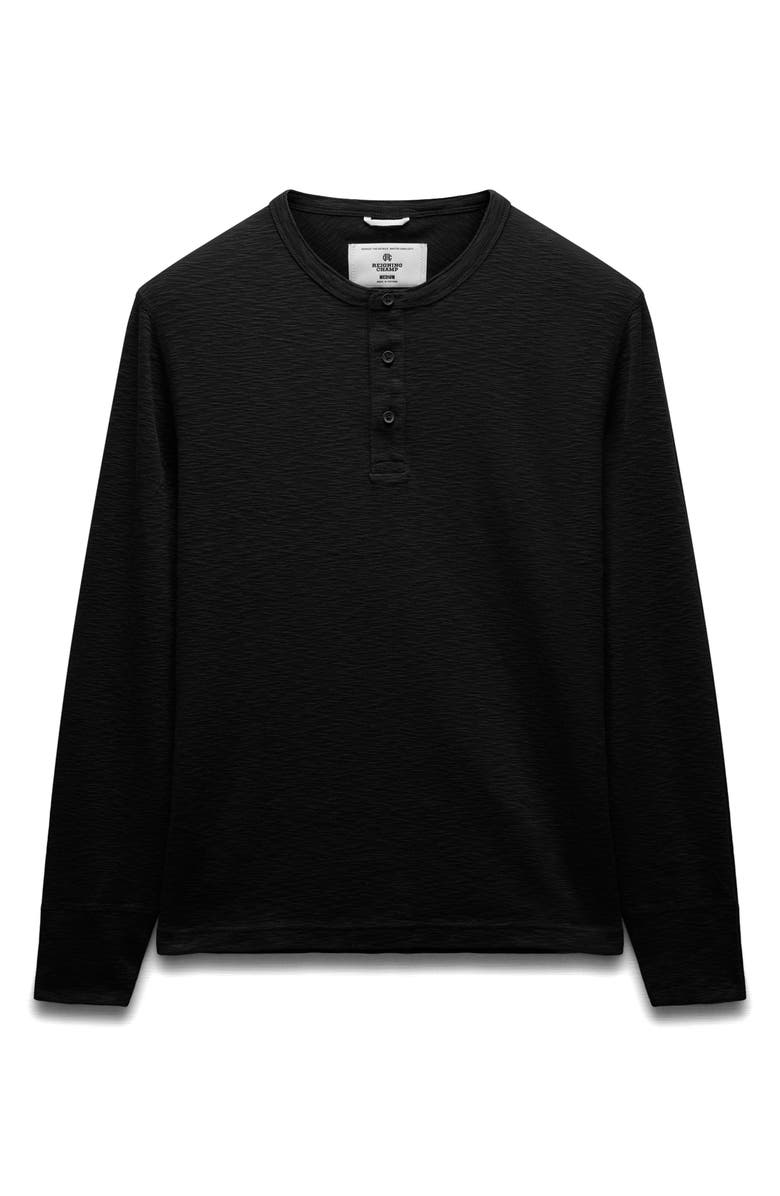 Reigning Champ 1x1 Slub Henley, Alternate, color,