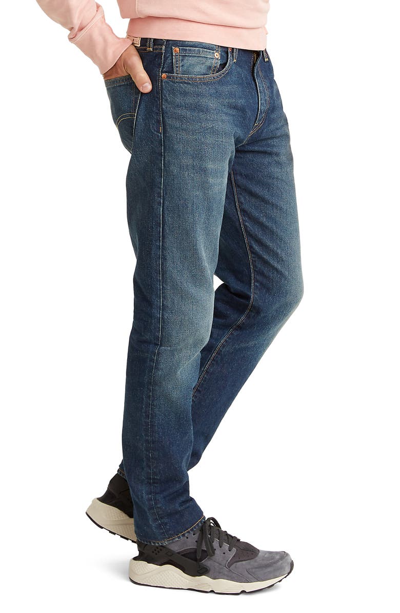 Levi's<sup>®</sup> WellThread<sup>™</sup> 502<sup>™</sup> Regular Fit Tapered Jeans, Alternate, color,