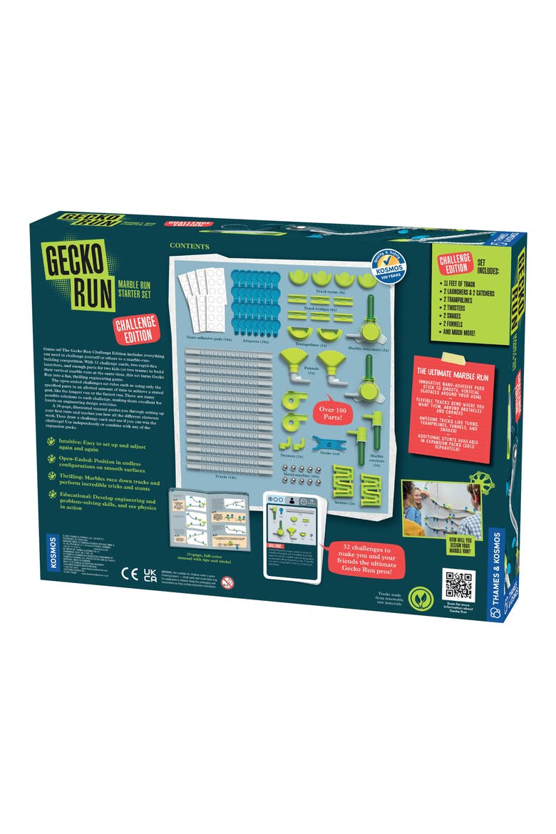 Gecko Run Marble Run Kit, Alternate, color, ASSORTED