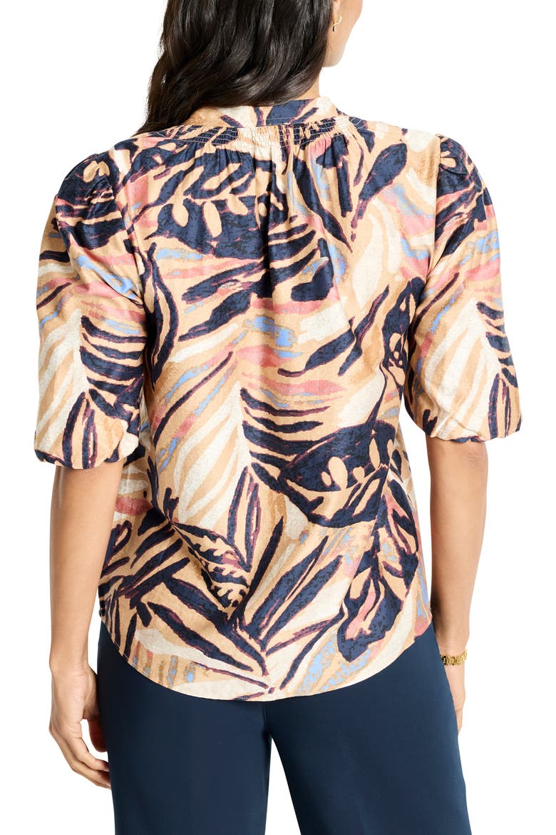 Terracotta Garden Cotton Top, Alternate, color, NEUTRAL MULTI