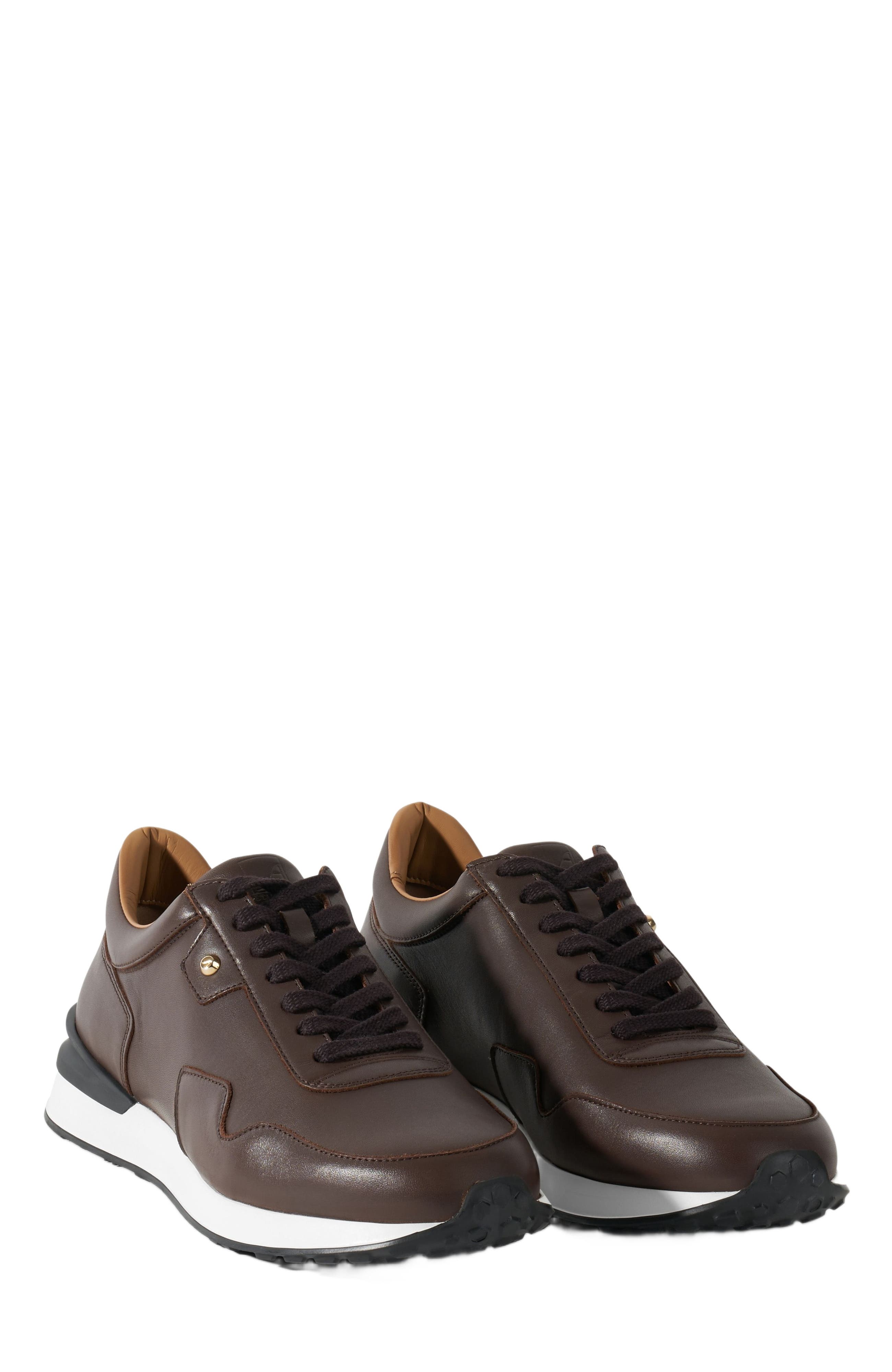 Stinaa.J Noah Orthopedic Sneakers, Alternate, color, Brown Leather