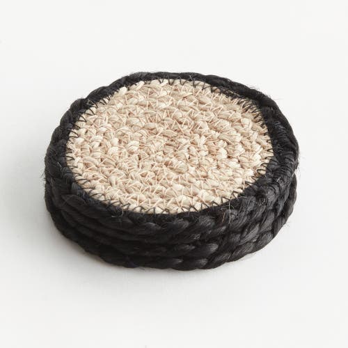Napa Home & Garden Jute Coaster Set In Multi