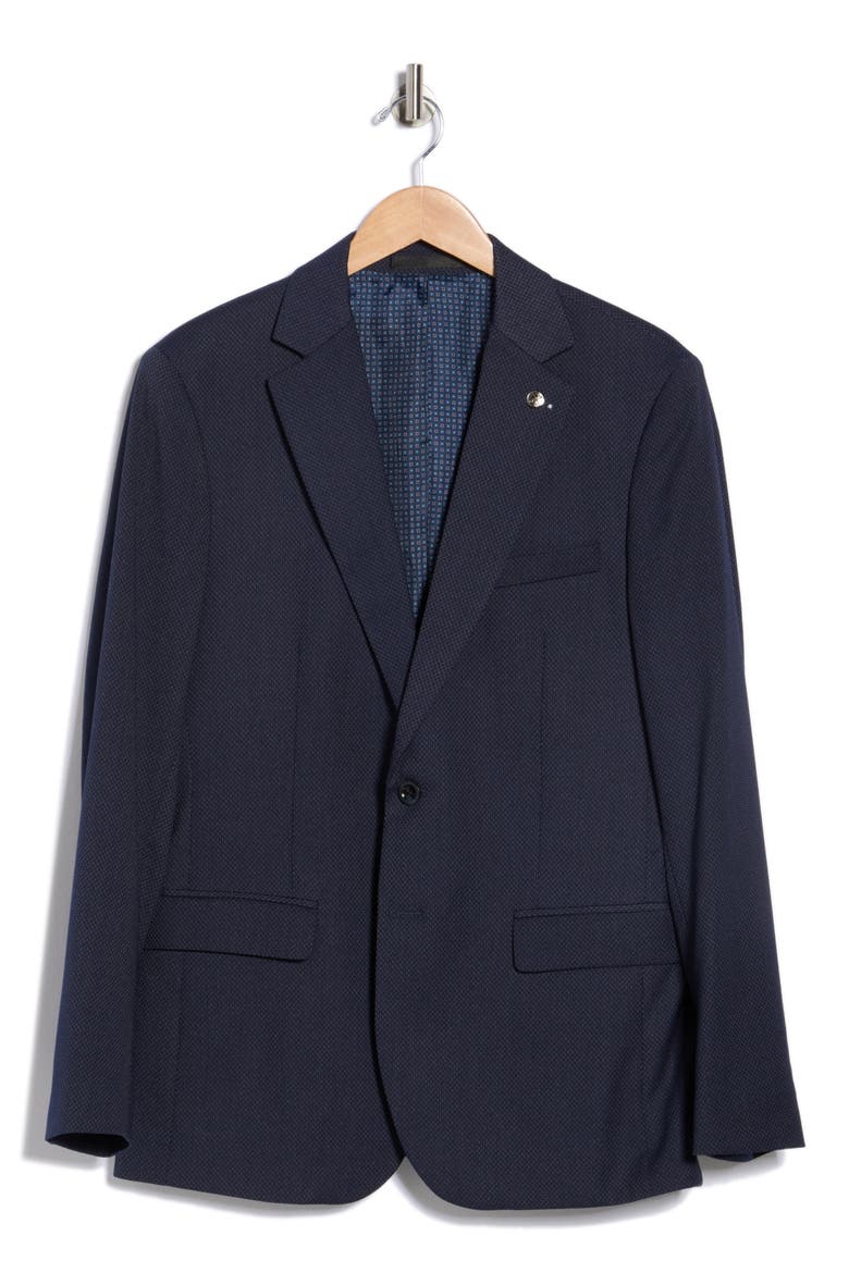 Slim Fit Blazer, Alternate, color, NAVY