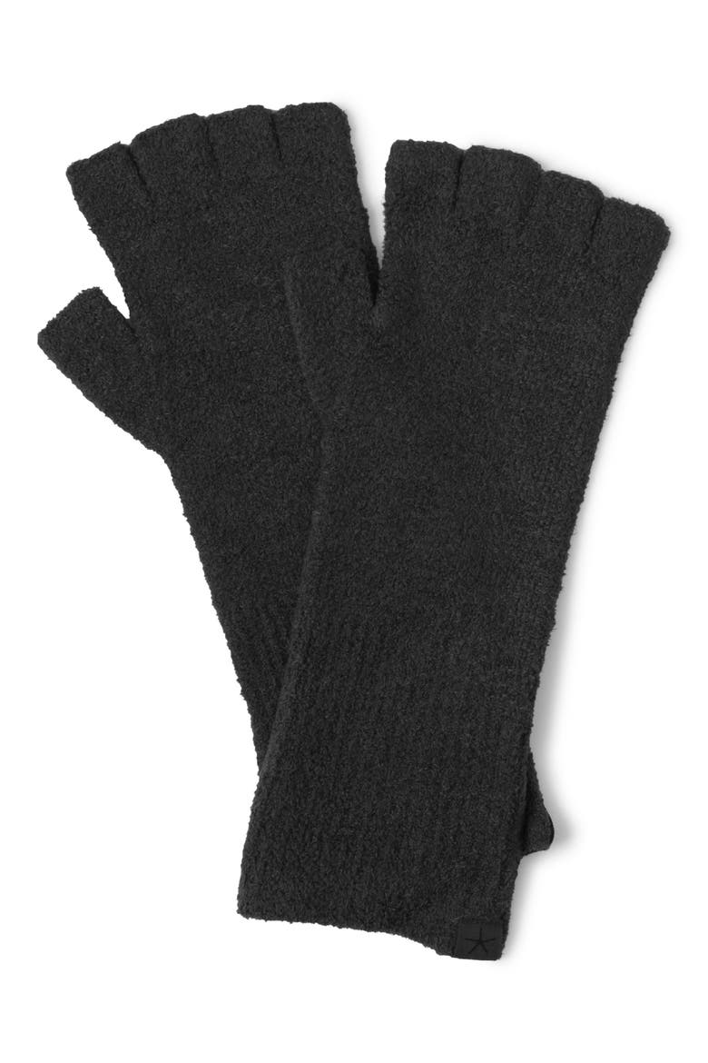 CozyChic® Lite® Fingerless Gloves, Main, color, BLACK