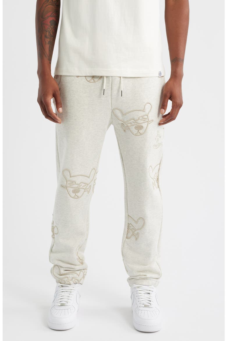 Chopped & Screwed Joggers, Main, color, HEATHER OATMEAL