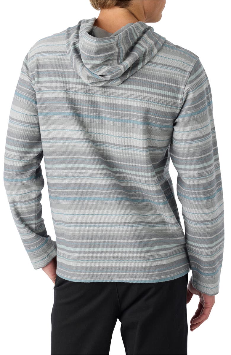 O'Neill Bavaro Stripe Pullover Hoodie, Alternate, color, 