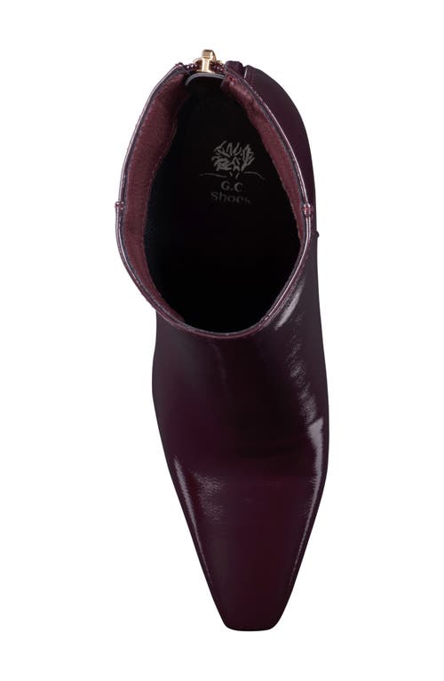 Good Choice New York Marcel Pointed Toe Boot In Burgundy