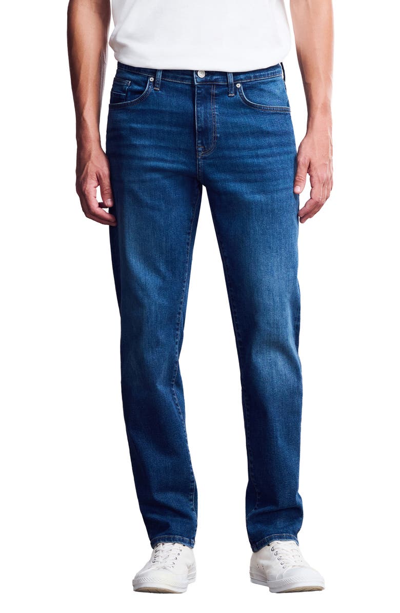 General Denim Works Route Athletic Fit Tapered Leg Jeans, Main, color, 