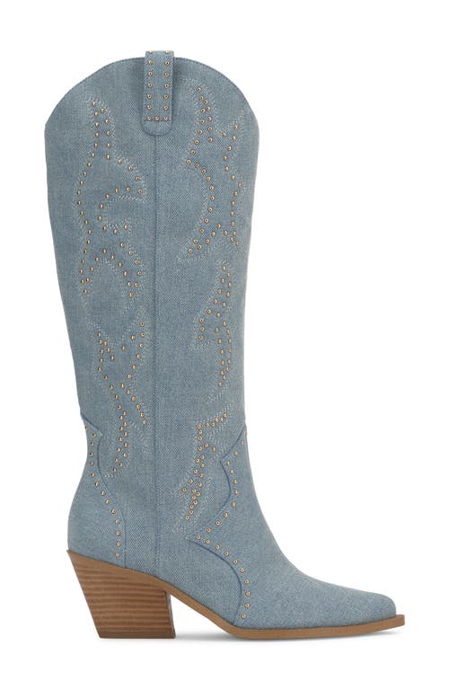 Jessica Simpson Zaikes Western Boot In Medium Blue
