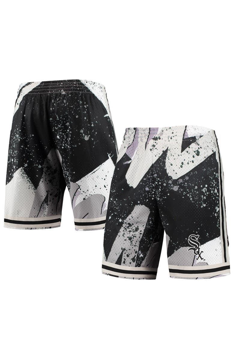 Mitchell & Ness Men's Mitchell & Ness Black Chicago White Sox Hyper Hoops Shorts, Main, color, Black