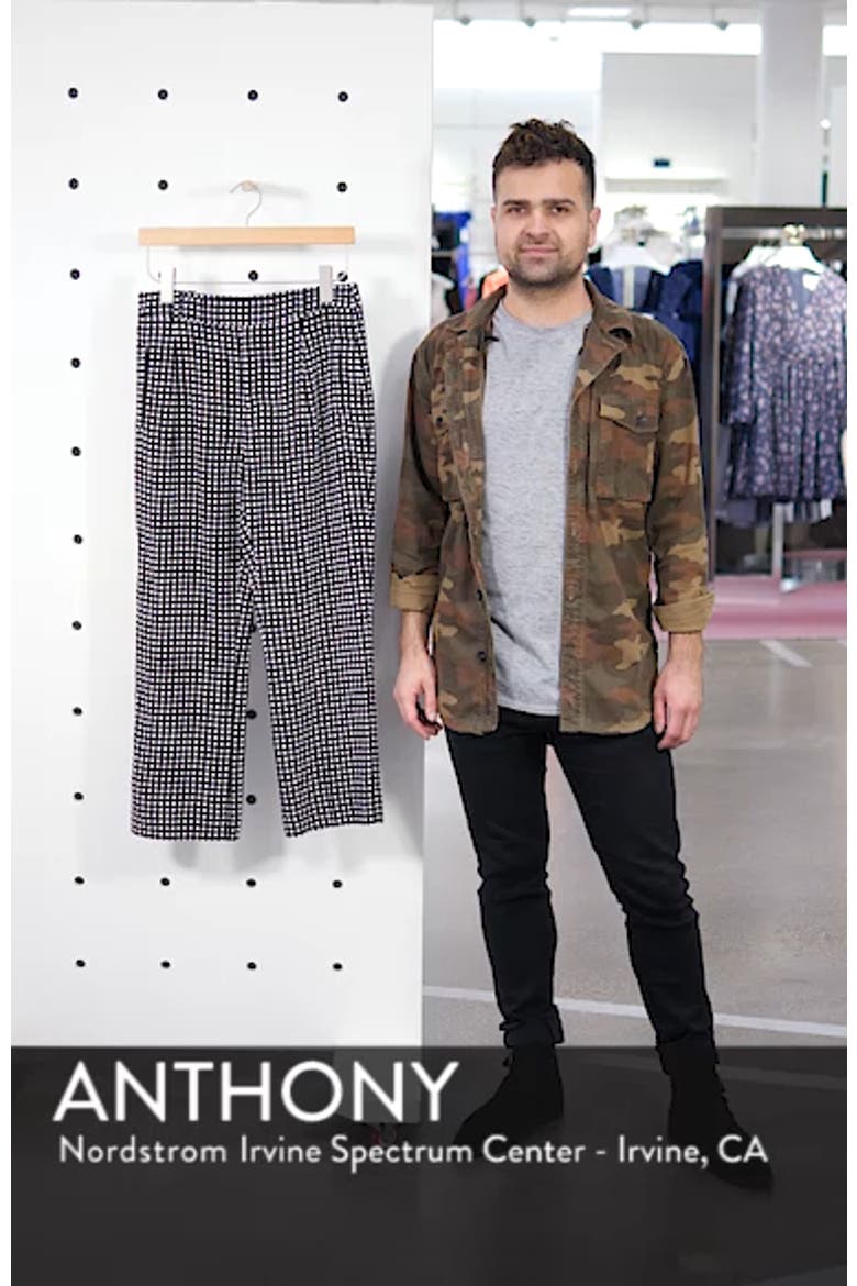 Bergen Check Crop Pants video