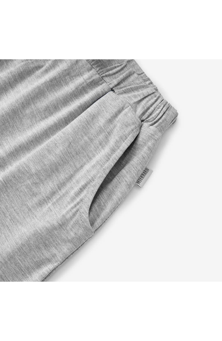 Milkbarn Luxe Solid Jogger, Alternate, color, Grey Melange