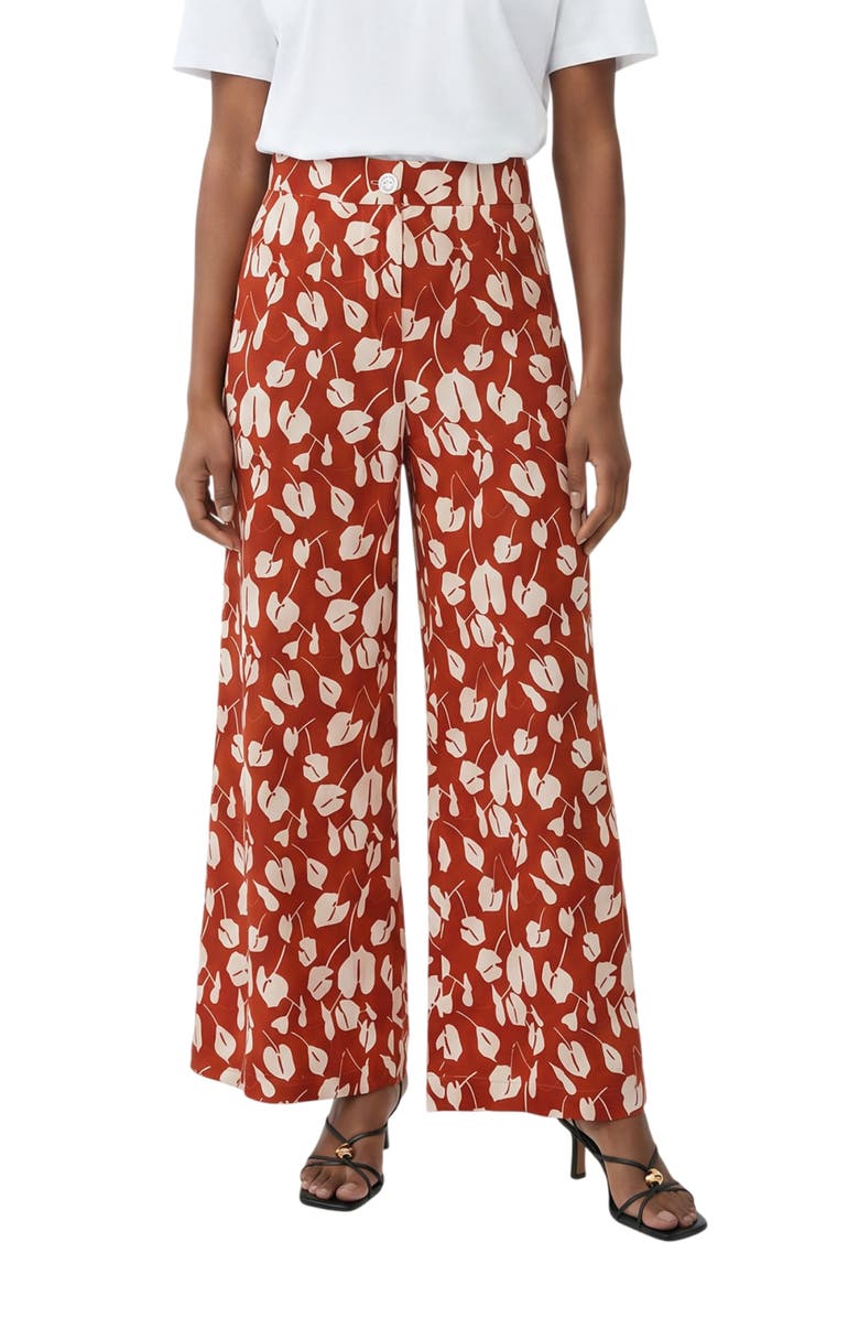 The Lulo Project Michelle Print Wide Leg Pants, Main, color, 