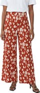 The Lulo Project Michelle Print Wide Leg Pants