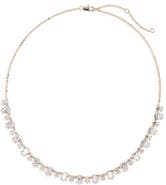 Nordstrom Cubic Zirconia Frontal Necklace