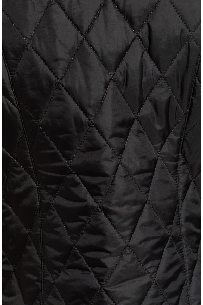 Betty Quilted Vest, Alternate, color, BLACK