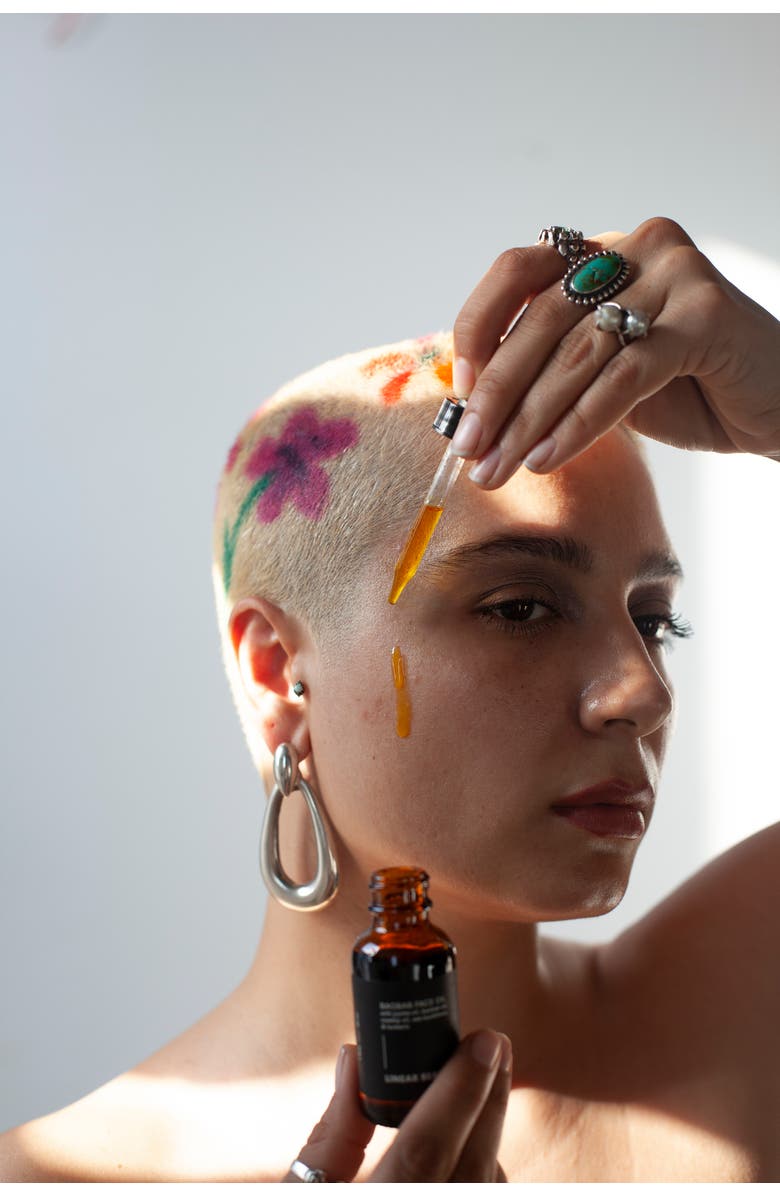 Linear Beauty Baobab Face Oil, Alternate, color, Yellow