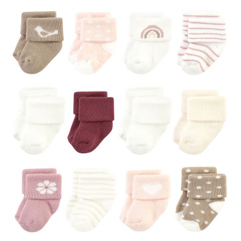 12Pk Cotton Terry Socks