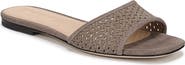 Veronica Beard Myla Perforated Slide Sandal