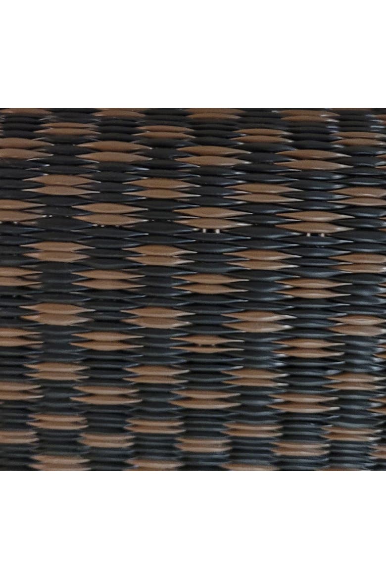 Basic Rug, Alternate, color, Brown Black - 6'x9'
