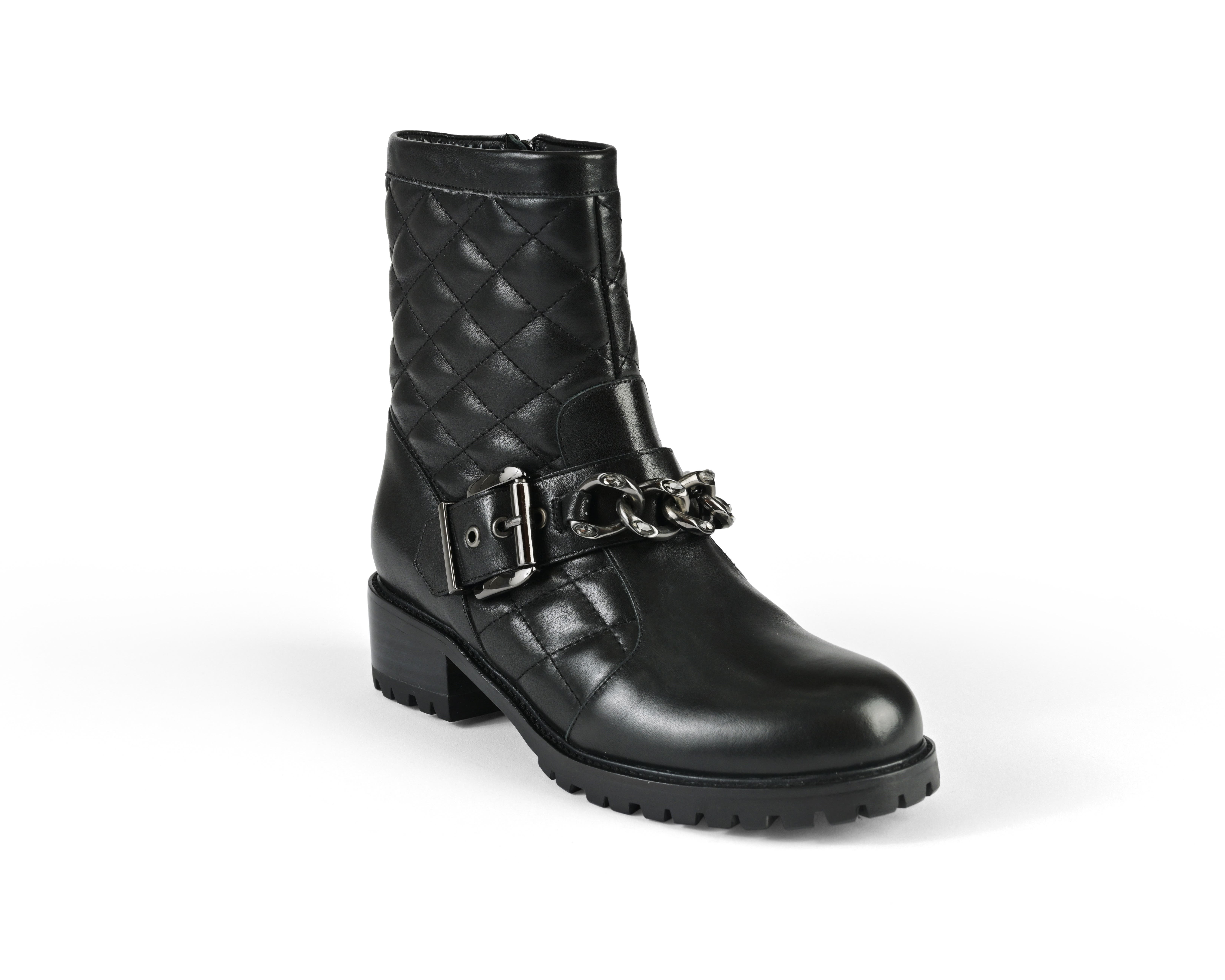 Allegra James Cate Biker Bootie, Alternate, color, 
