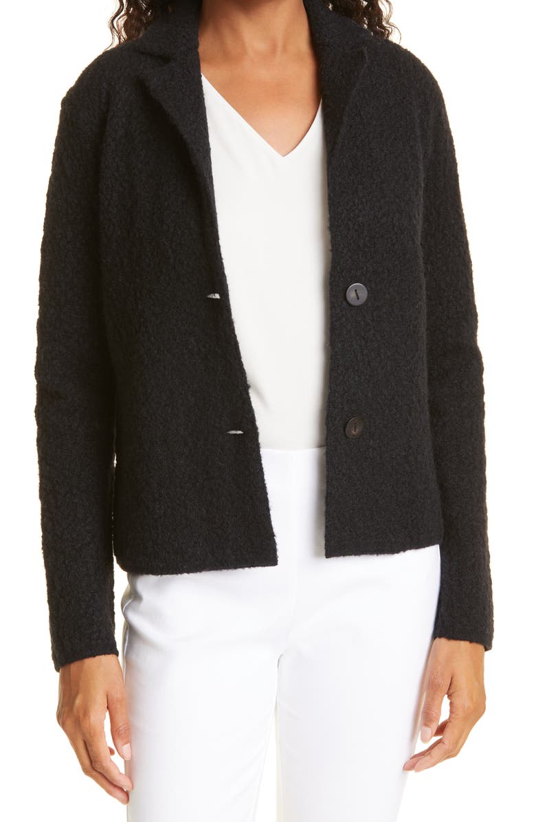 Vince Bouclé Sweater Blazer, Main, color, 