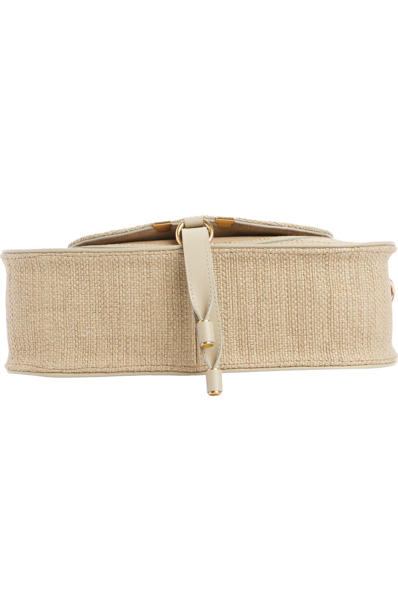 Chloé Marcie Woven Satchel, Alternate, color, Smoky Beige