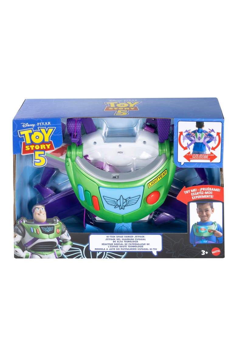 Toy Story 5 Hi-Tech Space Ranger Jetpack, Kids Role Play Gear with Lights & Sounds, Main, color, NONE