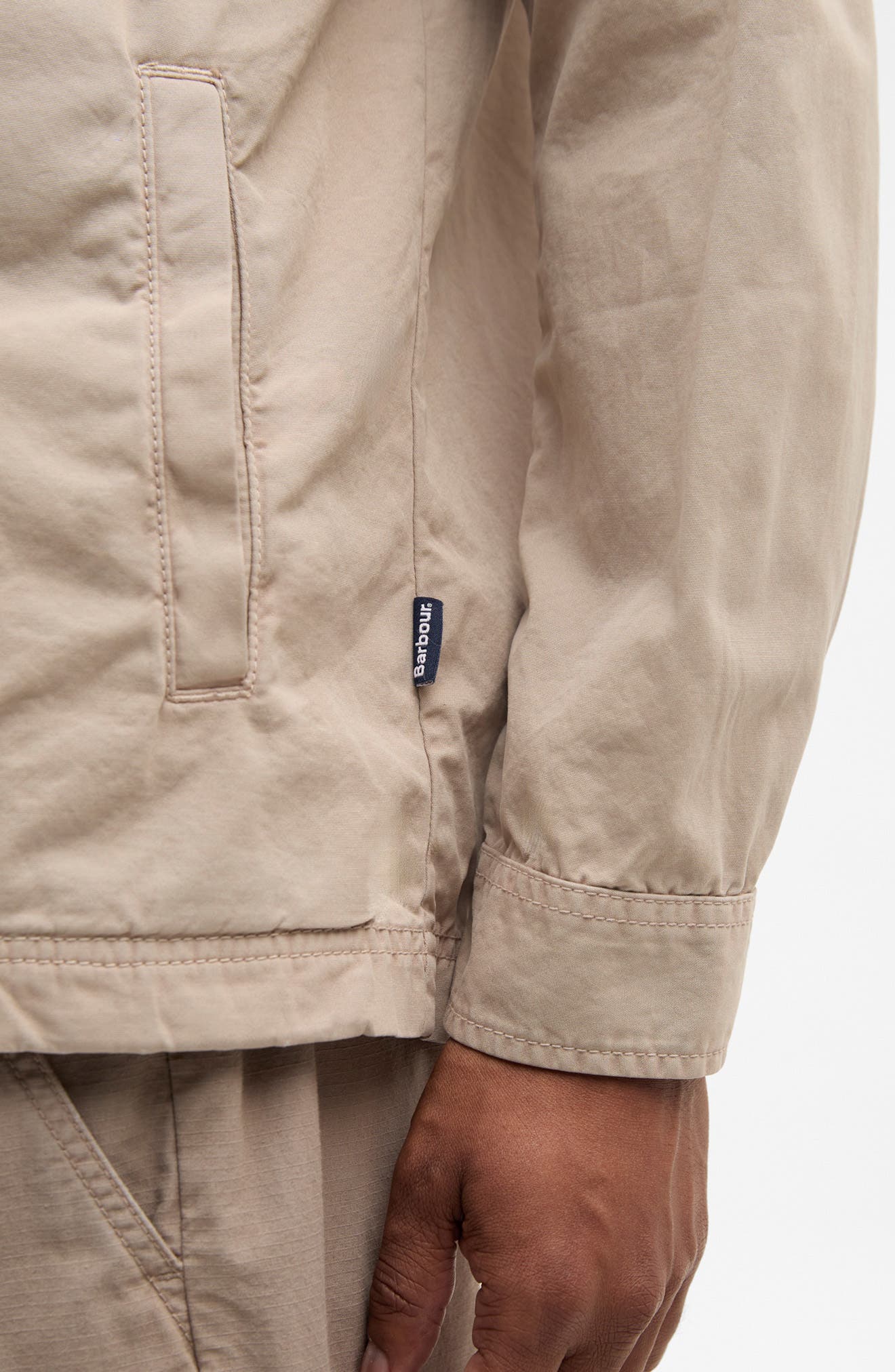 Barbour Glendale Zip Overshirt (Men) | Nordstrom
