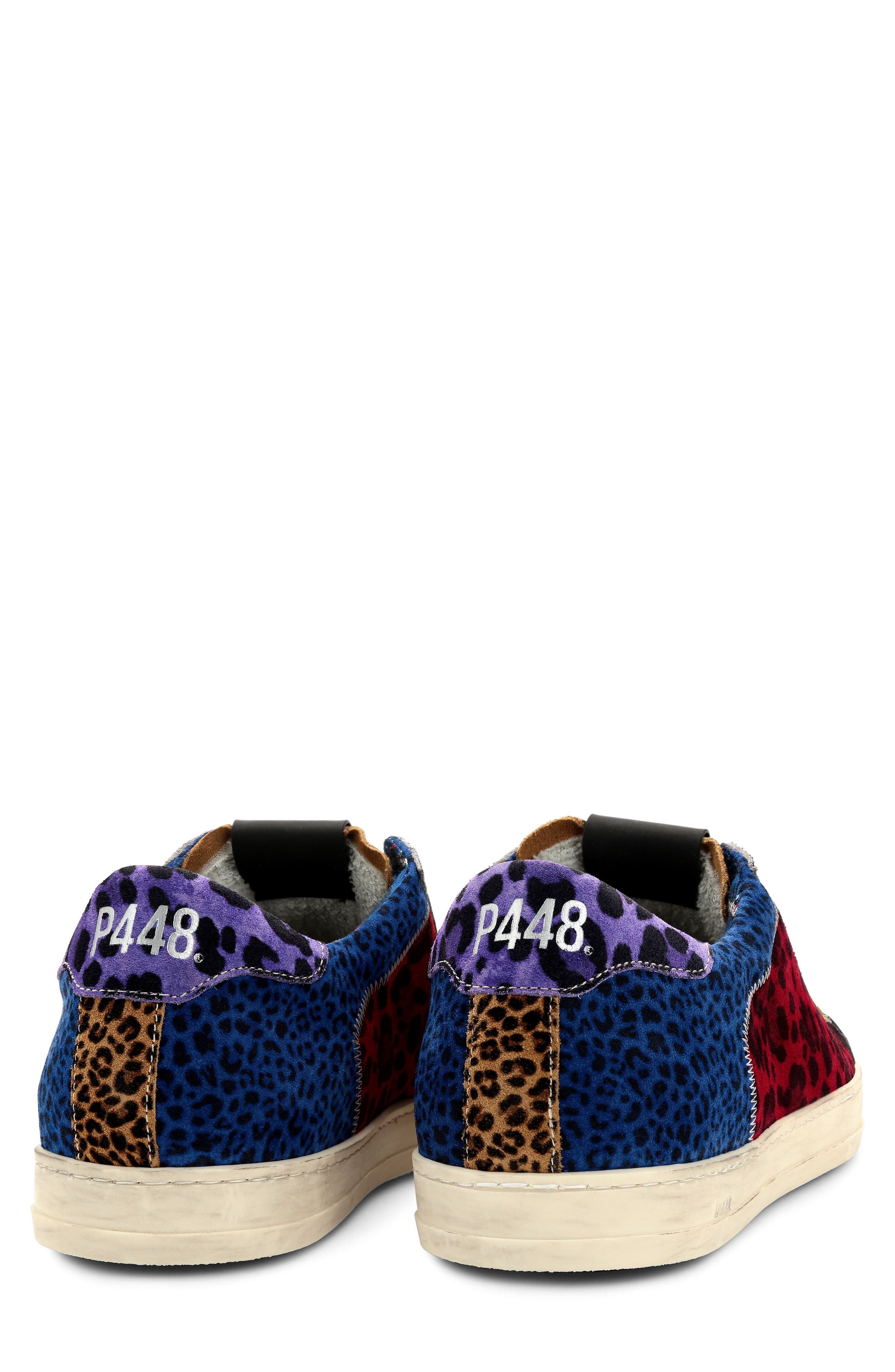 John Colorblock Leopard Sneaker, Alternate, color, CRAZY