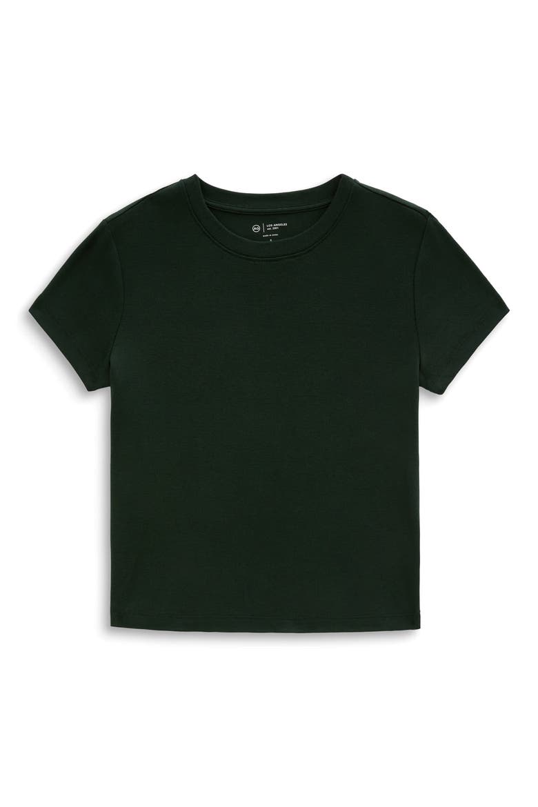Sadie Crop T-Shirt, Alternate, color, PINE