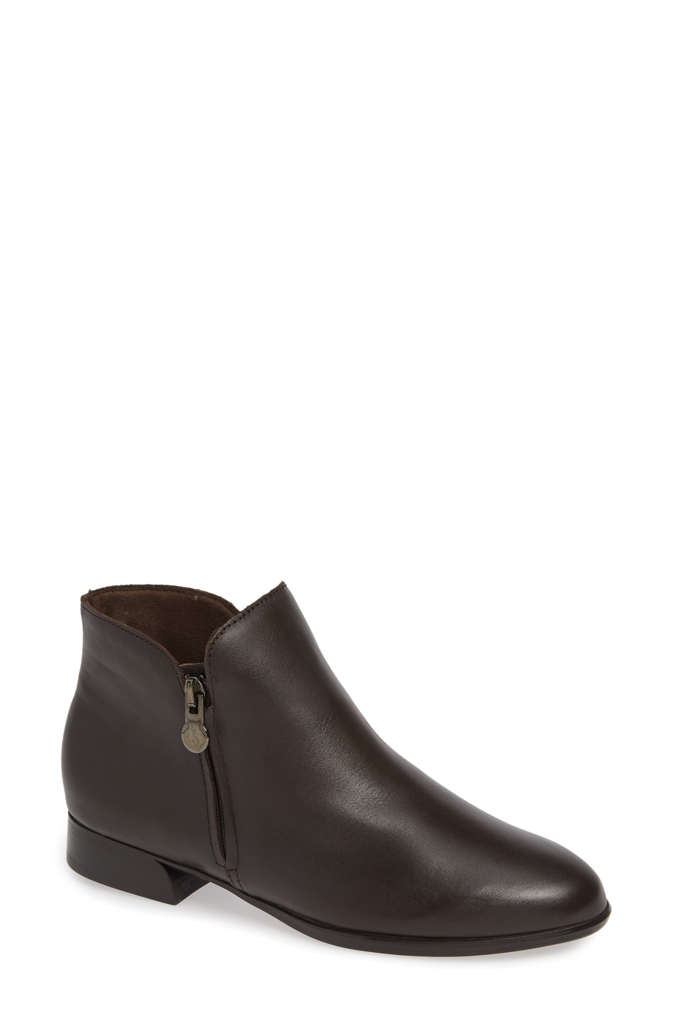 Averee Bootie, Main, color, BROWN LEATHER