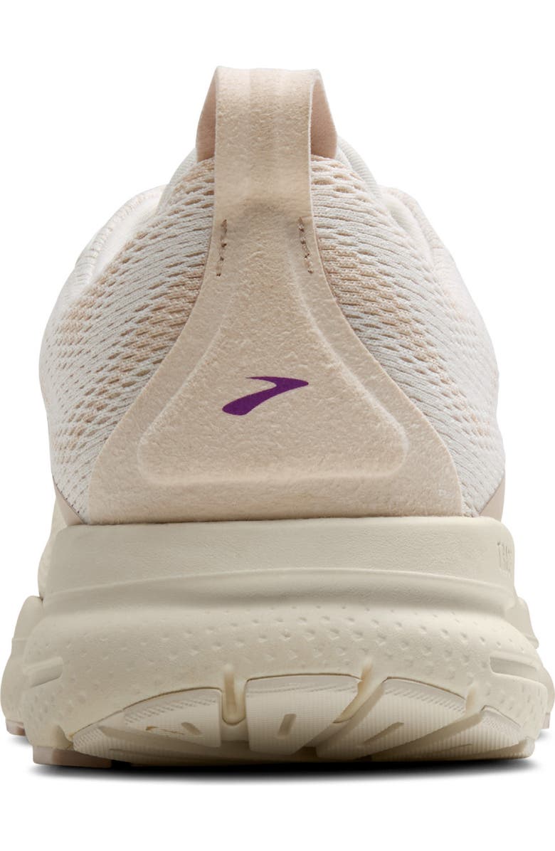 Brooks Trace 4 Running Shoe, Alternate, color, Coconut Milk/ Almond/ Purple