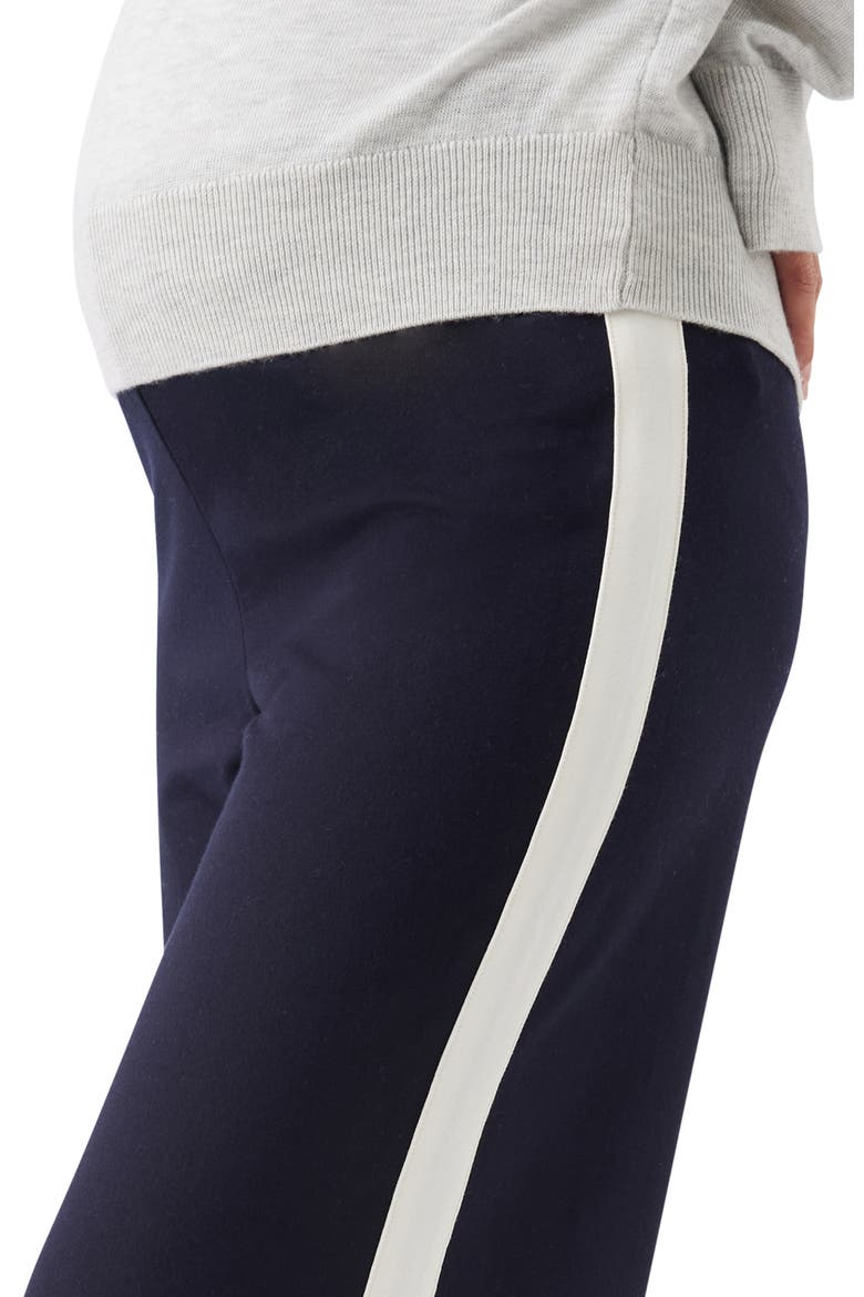 Ari Wide Leg Pant, Alternate, color, Midnight / White