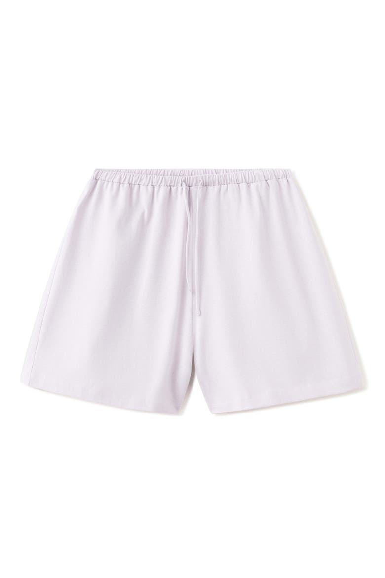 Cotton Pajama Shorts, Main, color, LILAC