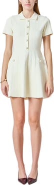 Endless Rose Fit & Flare Knit Minidress
