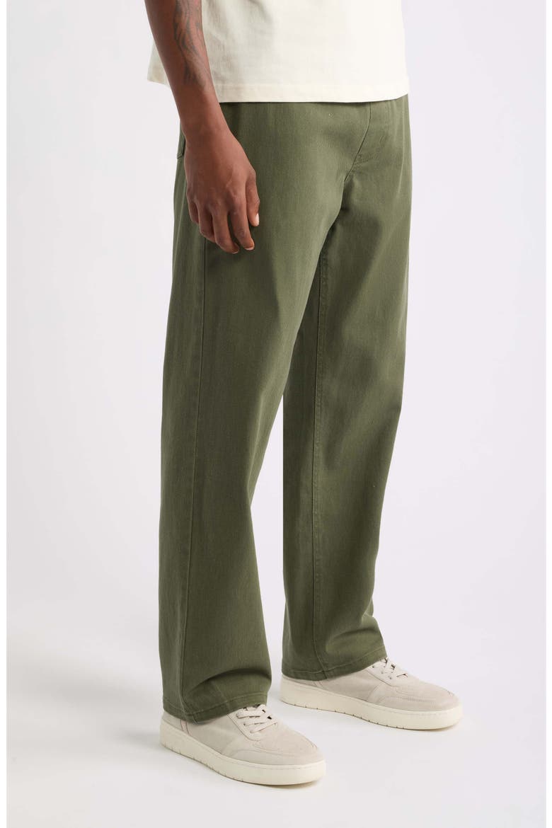 Peninsula Relaxed Pants, Alternate, color, OLIVE