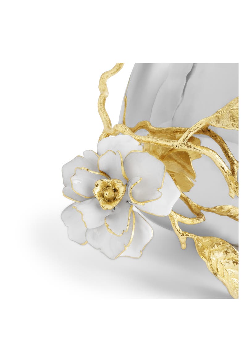 Gardenia Medium Vase, Alternate, color, SILVER