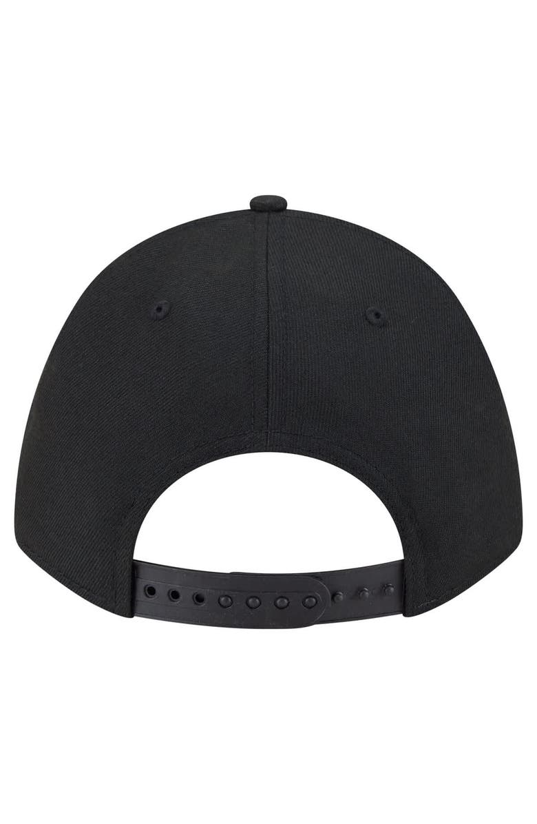 New Era Men's New Era  Black Philadelphia Phillies Player Replica 9FORTY Adjustable Hat, Alternate, color, Black