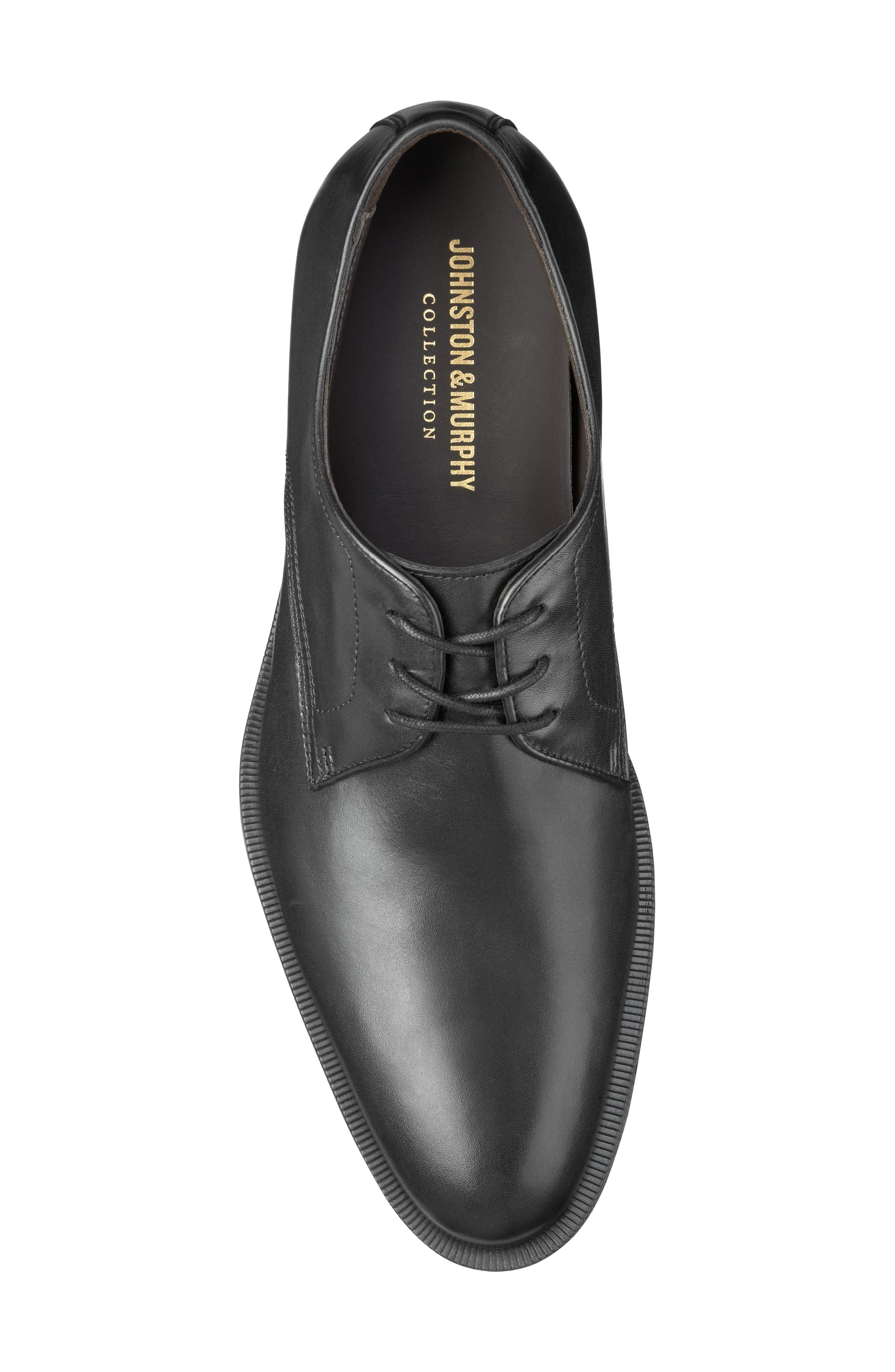 Redford Plain Toe Derby, Alternate, color, BLACK FULL GRAIN