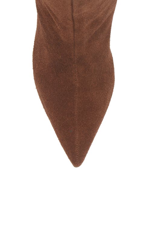 Chocolat Blu Lynette Block Heel Bootie In Brown