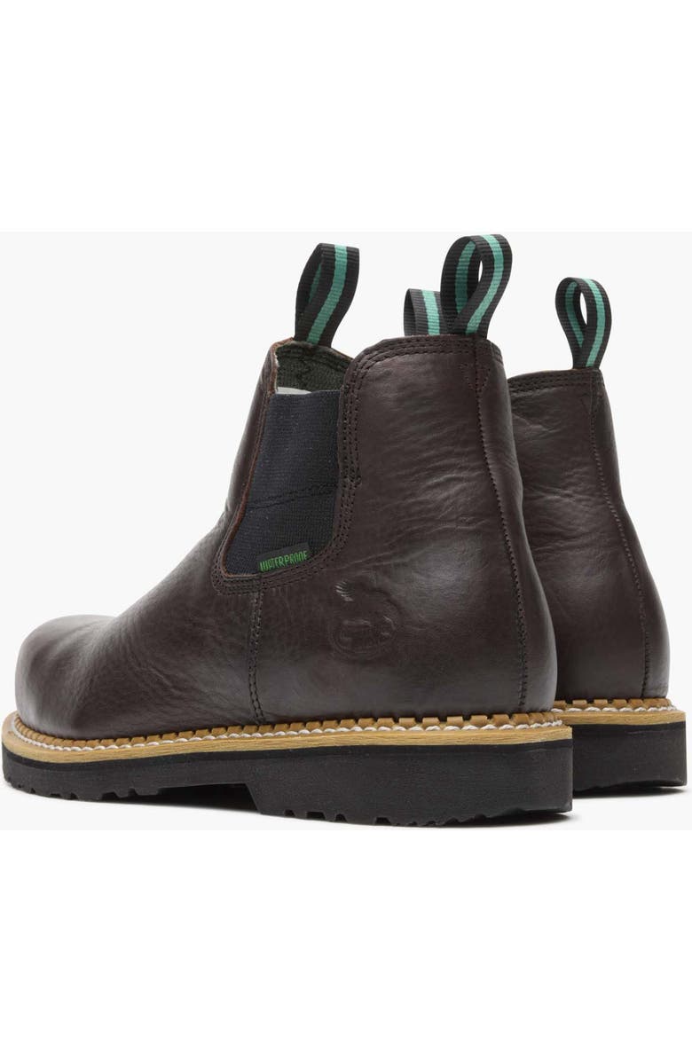 Georgia Boot High Romeo Steel Toe Boot, Alternate, color, Soggy Brown