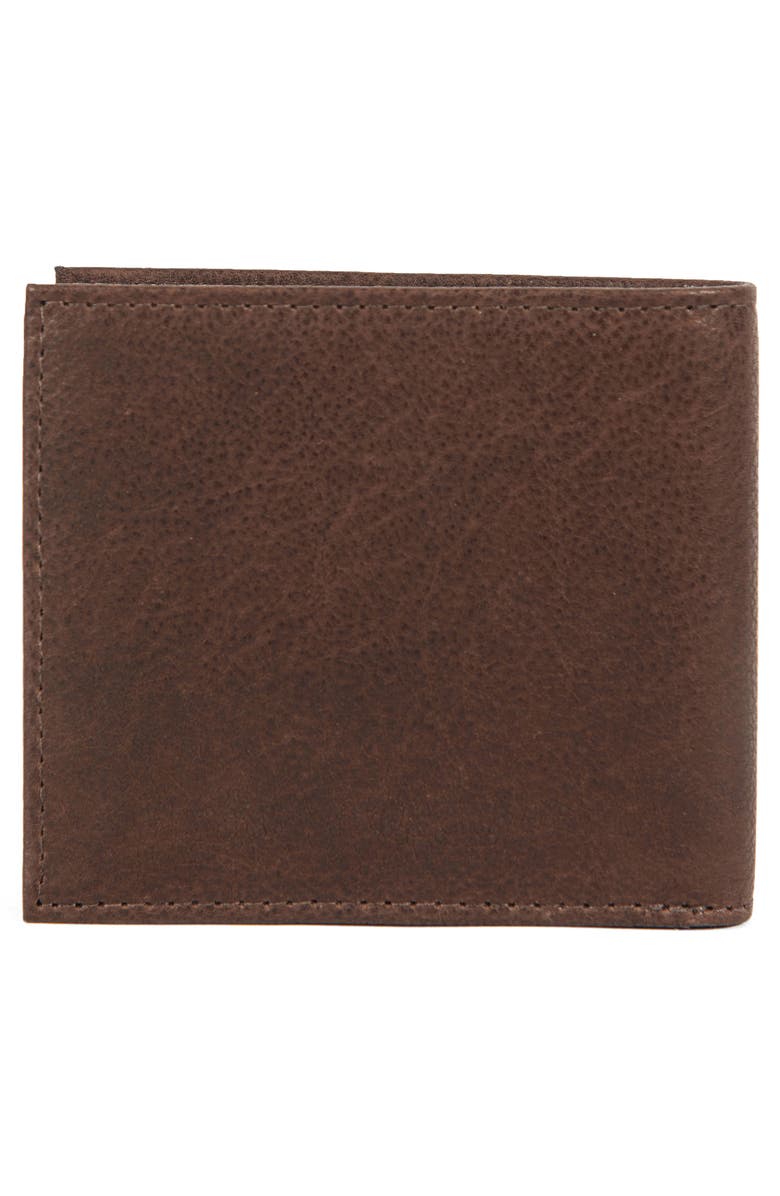 Barbour Padbury Leather Wallet, Alternate, color, Dark Brown