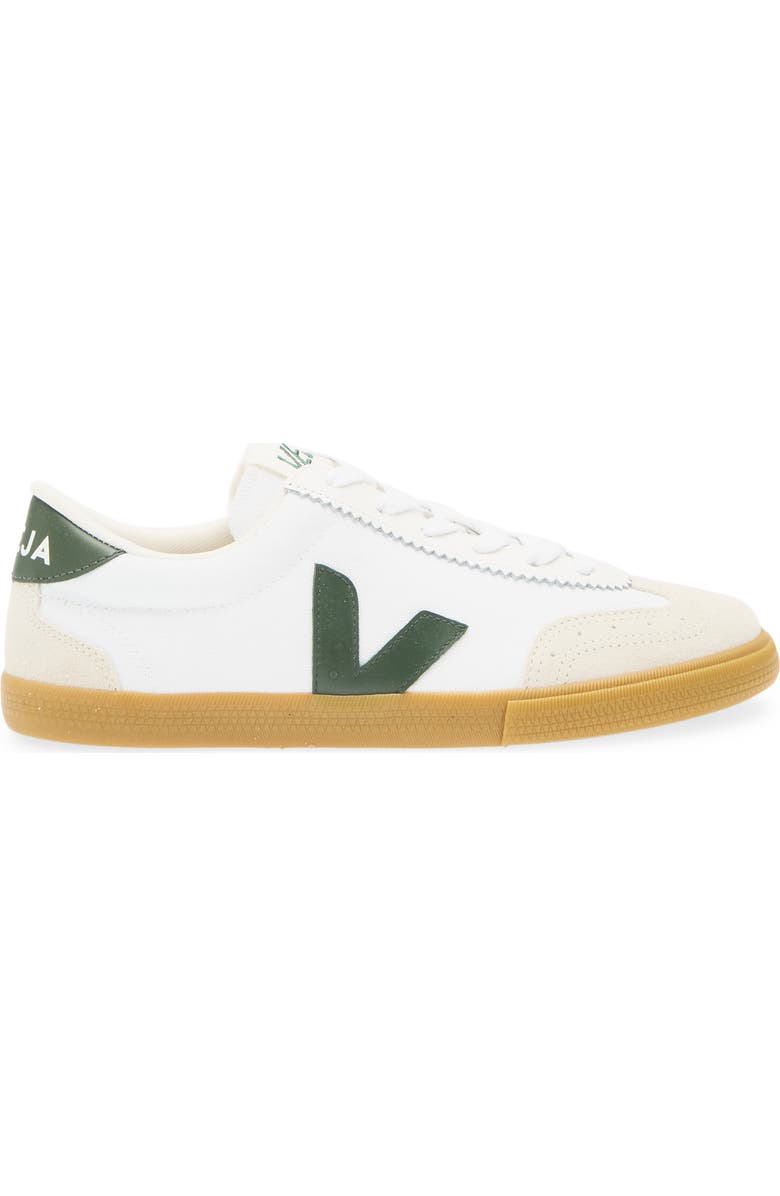 Veja Volley Canvas Sneaker, Alternate, color, White Cryprus Natural