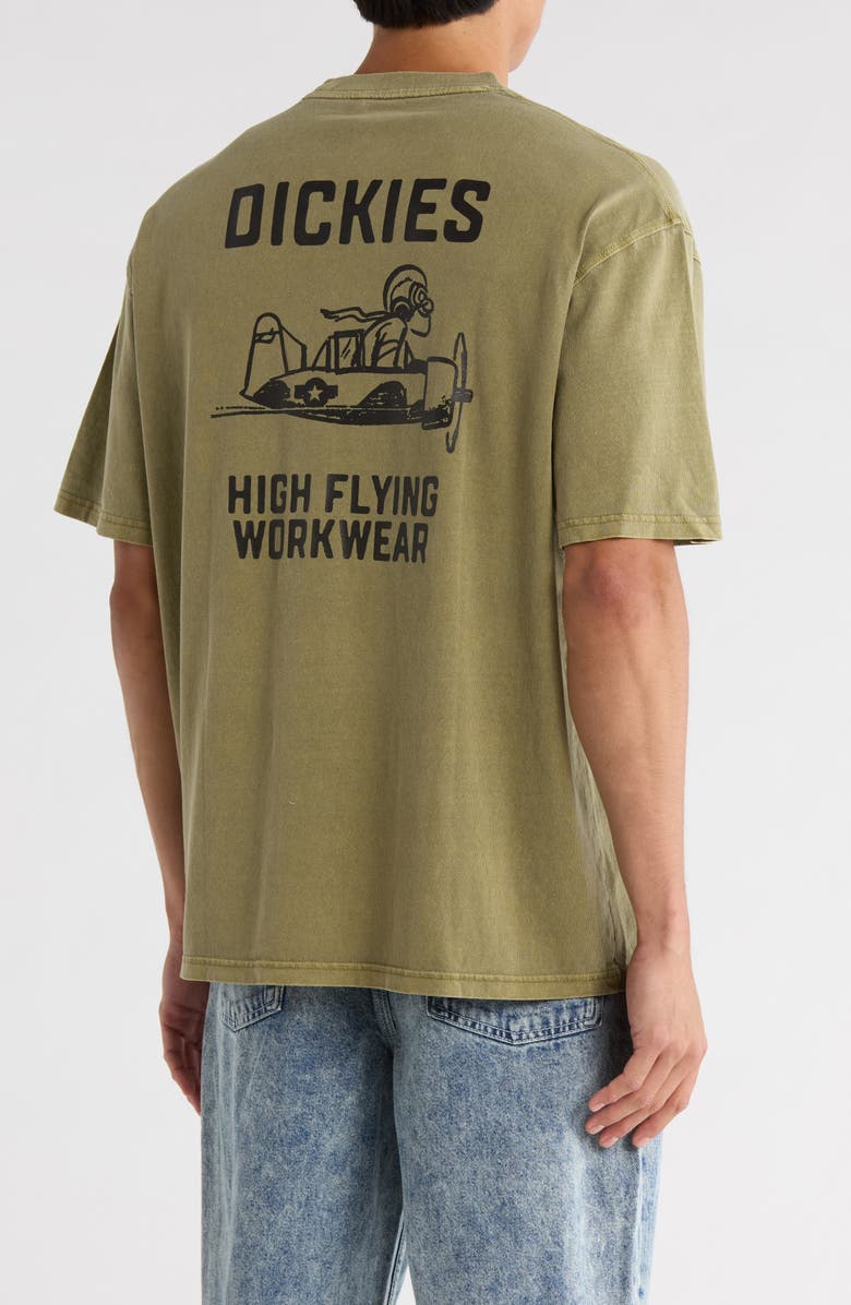 Dickies High Flying Workwear Cotton Graphic T-Shirt, Alternate, color,