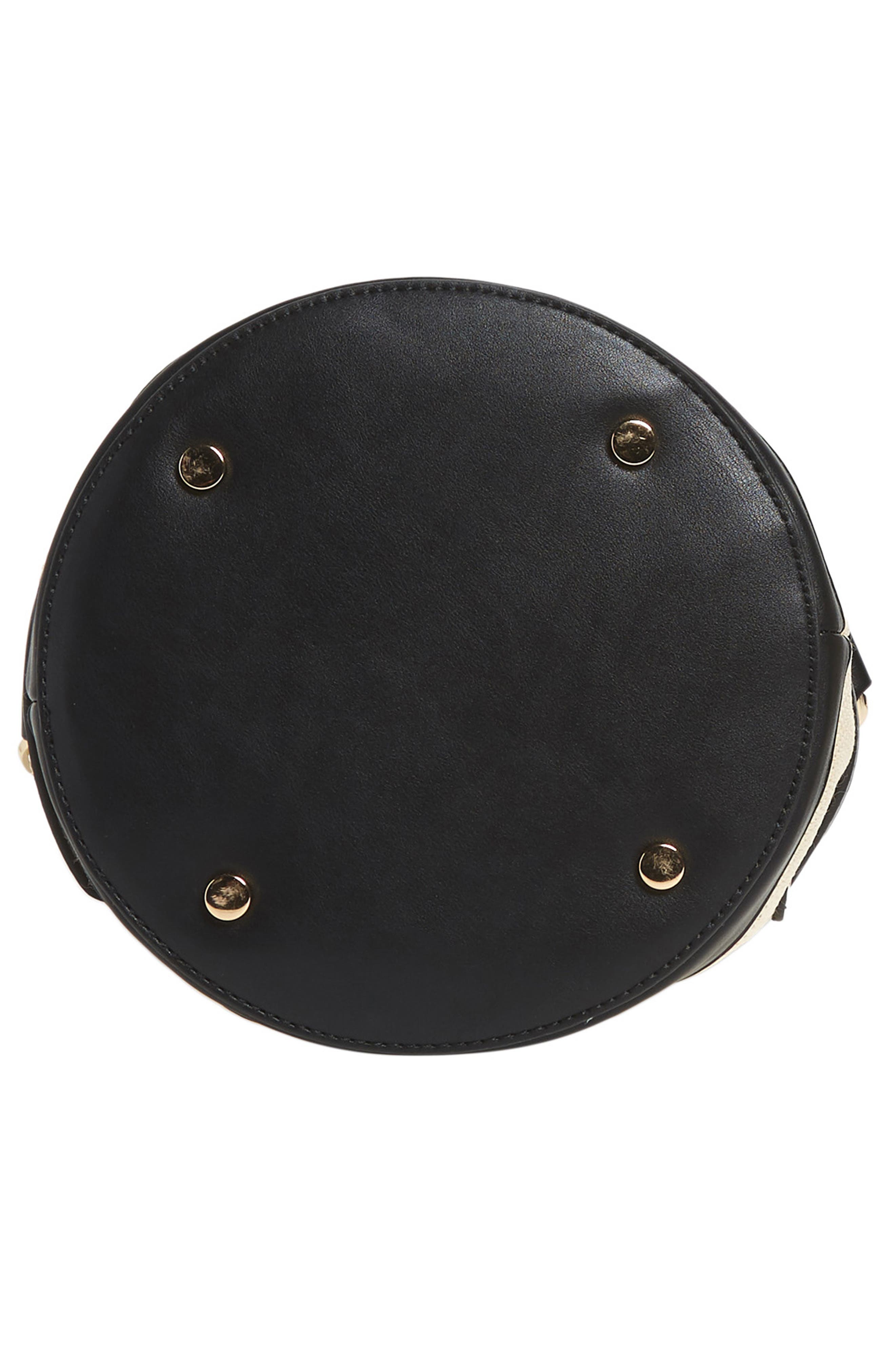 Mali + Lili Gina Set of 2 Twinning Straw Bucket Bags, Alternate, color, 