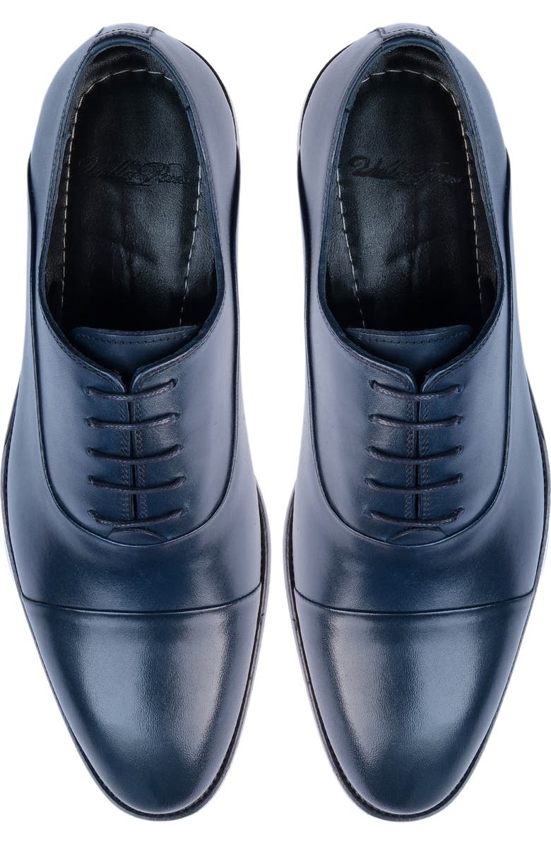 VELLAPAIS Gambo Cap Toe Oxford, Alternate, color, Navy Blue